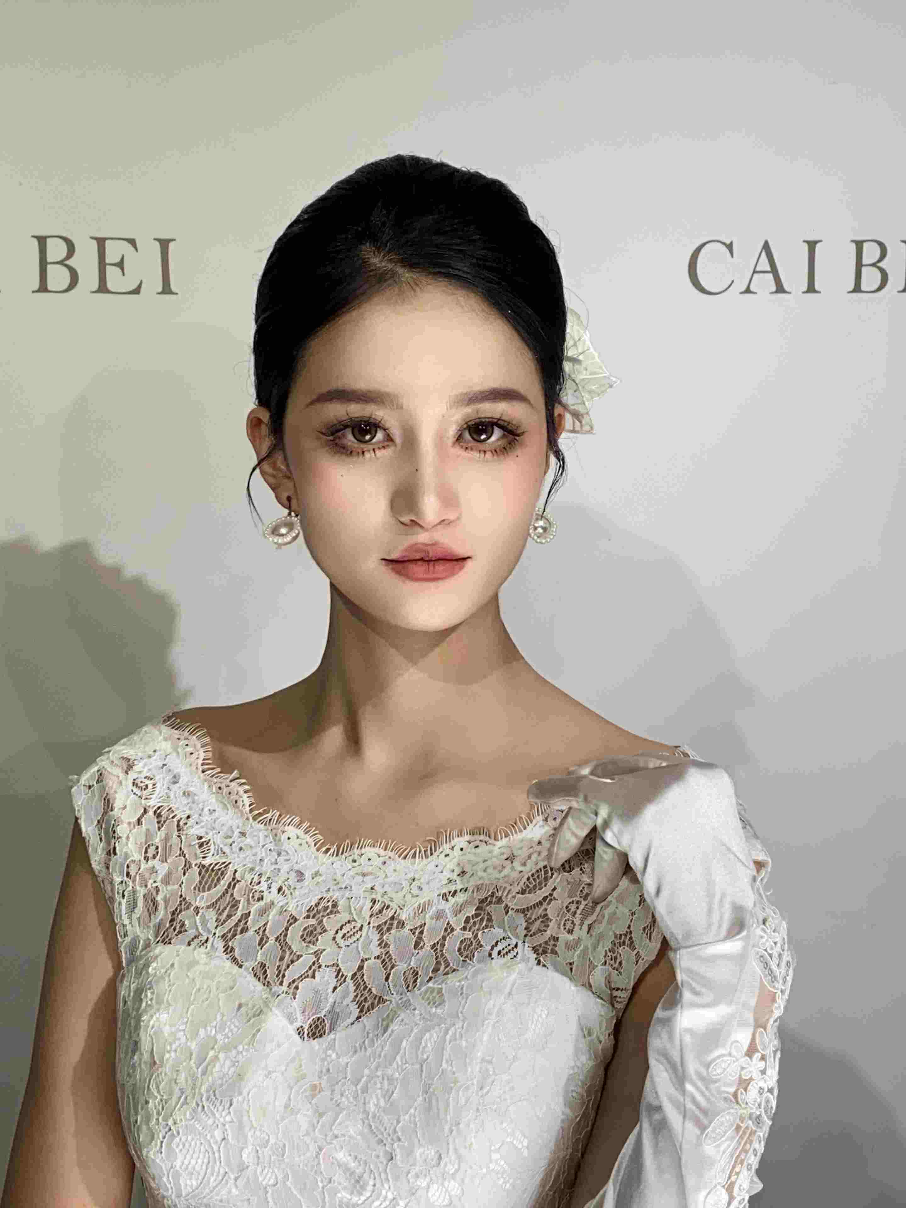 南阳化妆彩妆纹绣培训-彩贝美学苑   学生作品